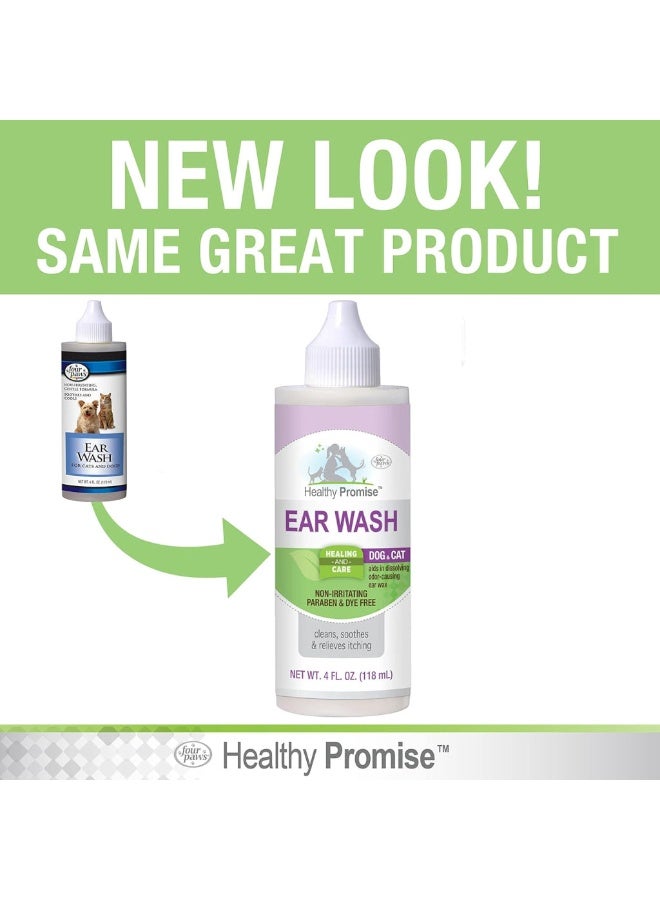 FOUR PAWS Healthy Promise Ear Wash for Dogs and Cats 118 ml From Varmacy - Image 2